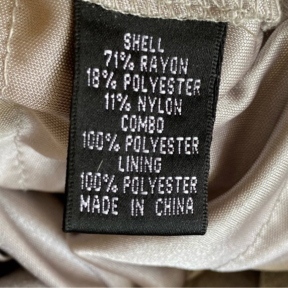 Adrianna Papell Occasions Tiered Ruffle Dress Size 12 Silver Party Event Coctail - Picture 6 of 10